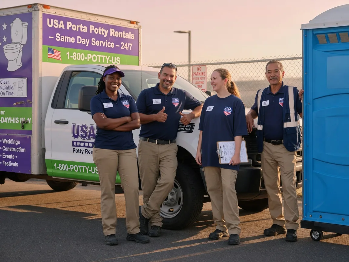 Porta Potty Rental company in Tennga, GA